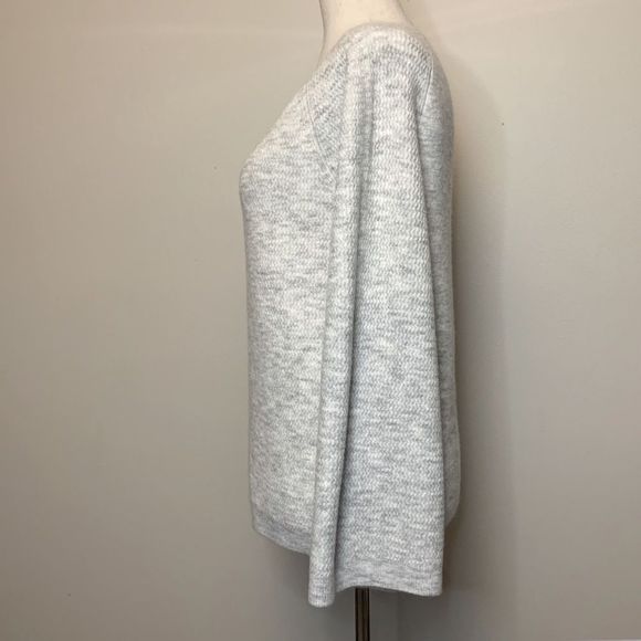 ANN TAYLOR LOFT GREY SWEATER XS NWT - Picture 4 of 10